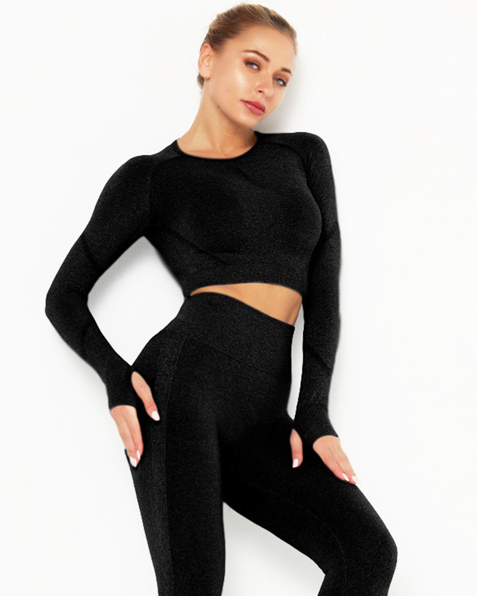 REYA | Scrunch Seamless Long Sleeve