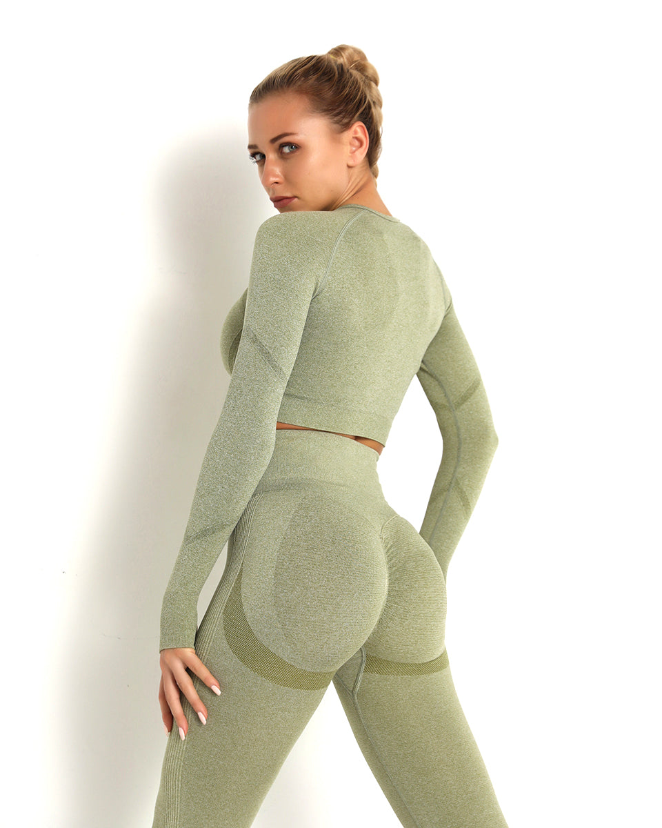 REYA | Scrunch Seamless Long Sleeve