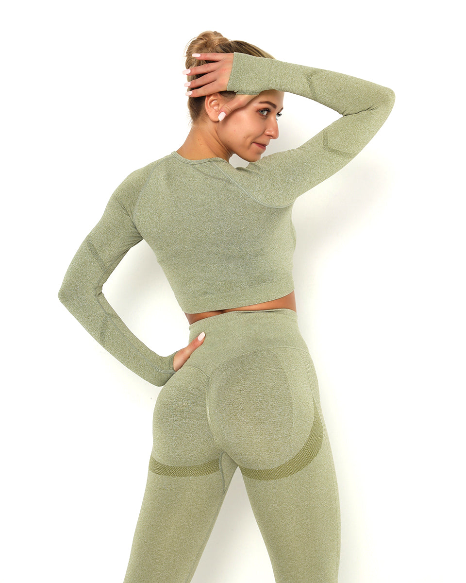 REYA | Scrunch Seamless Long Sleeve