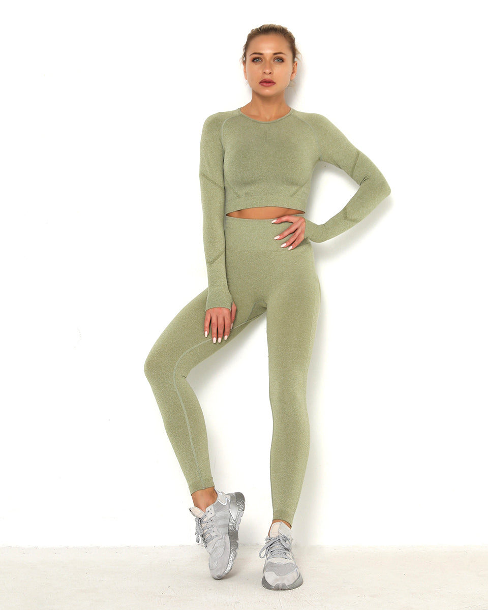 REYA | Scrunch Seamless Long Sleeve