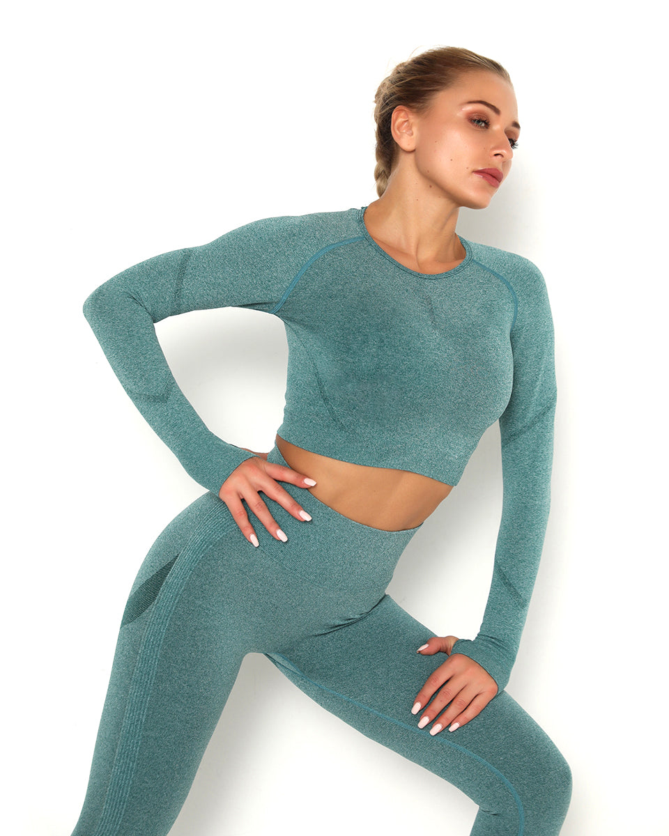 REYA | Scrunch Seamless Long Sleeve