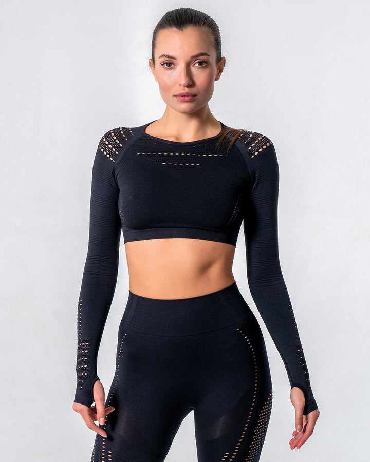 AURA | Mesh Performance Long Sleeve