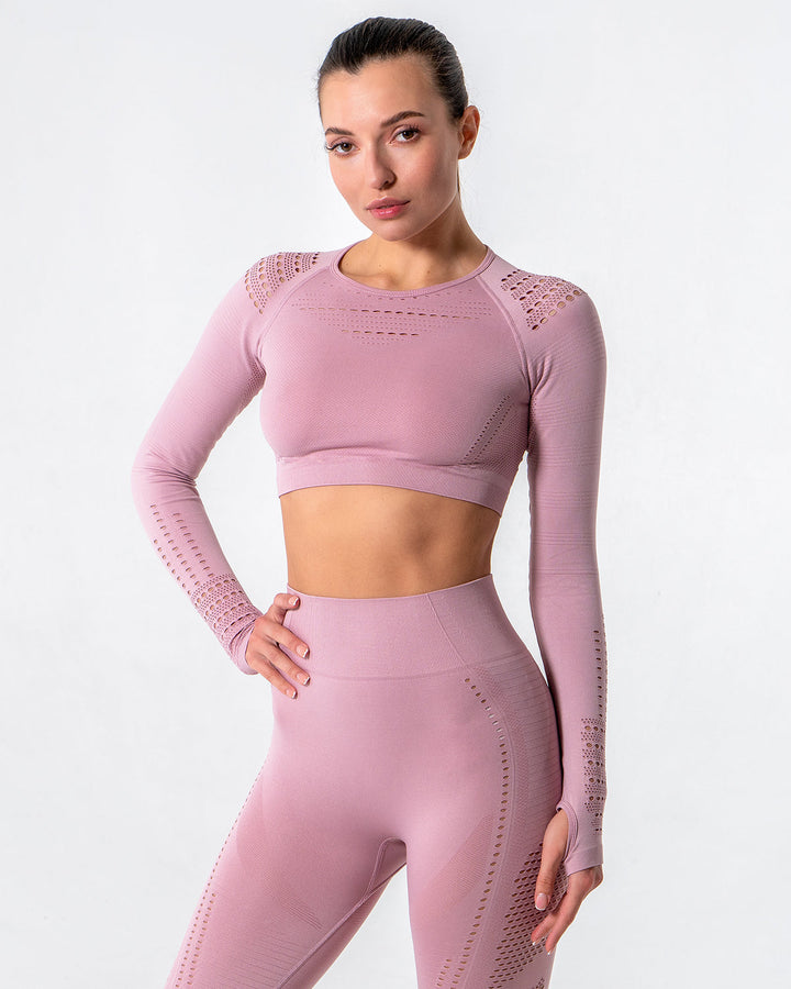AURA | Mesh Performance Long Sleeve