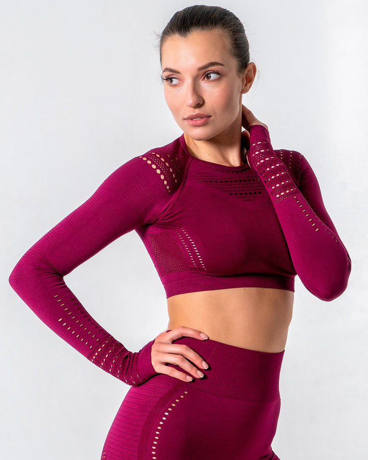 AURA | Mesh Performance Long Sleeve