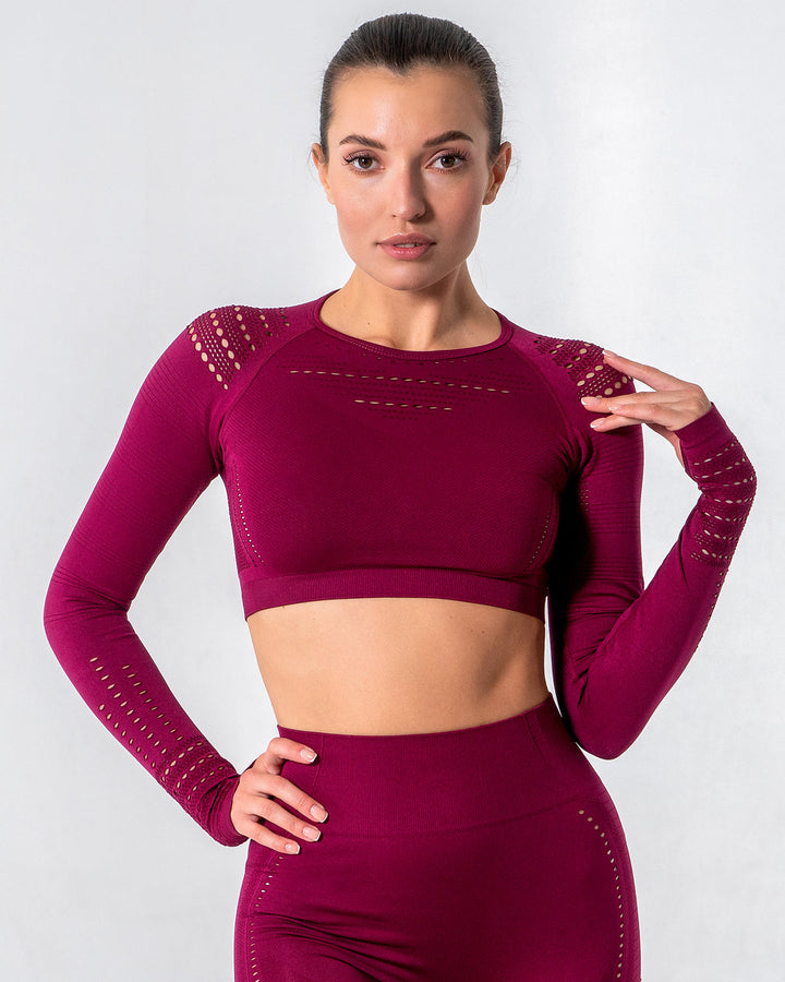 AURA | Mesh Performance Long Sleeve