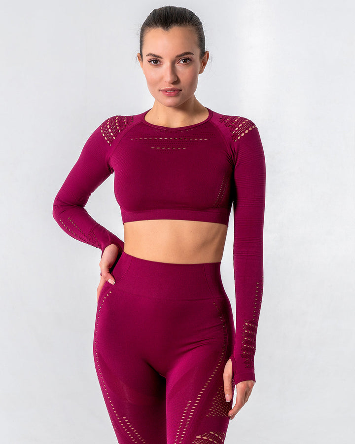 AURA | Mesh Performance Long Sleeve