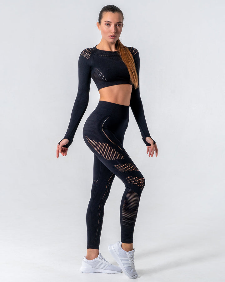 AURA | Seamless Mesh Leggings
