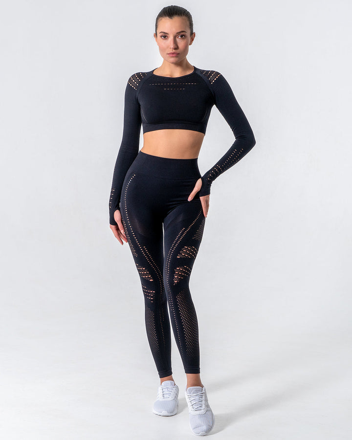 AURA | Seamless Mesh Leggings