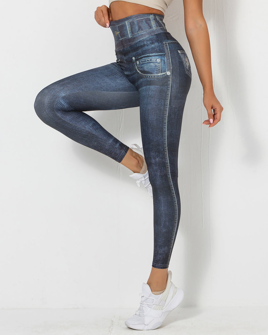 LYRIC | Faux Denim Leggings