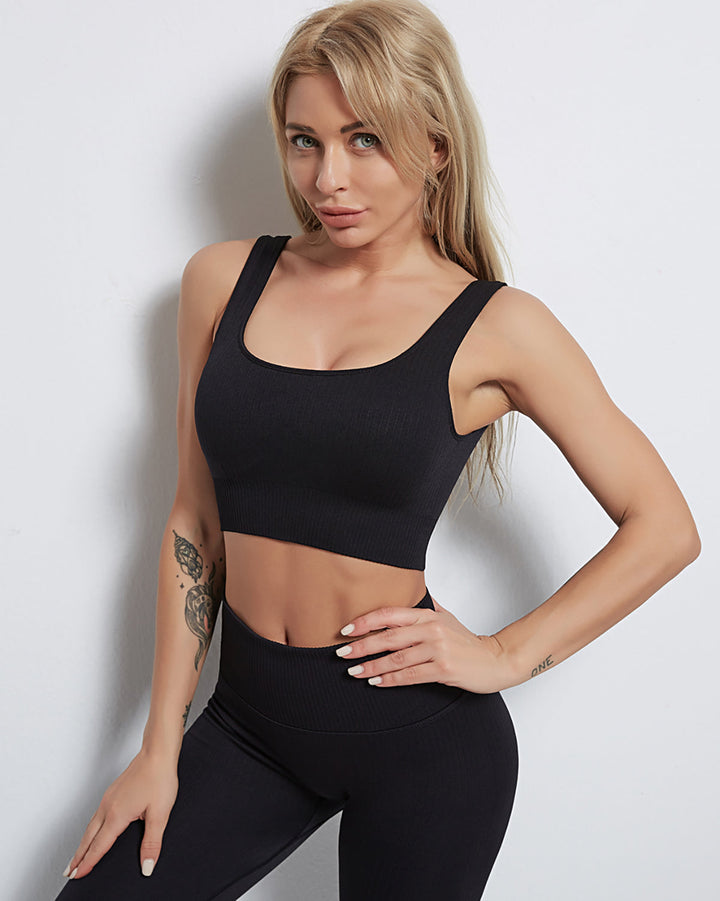 ZELLA | Ribbed Seamless Bra Top