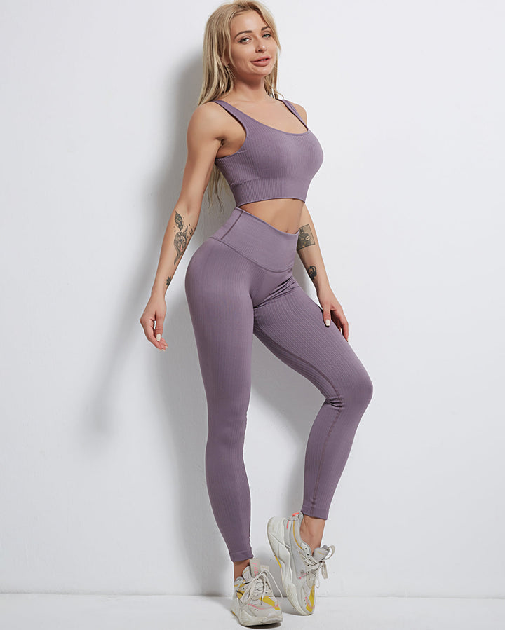 ZELLA | Ribbed Seamless Leggings