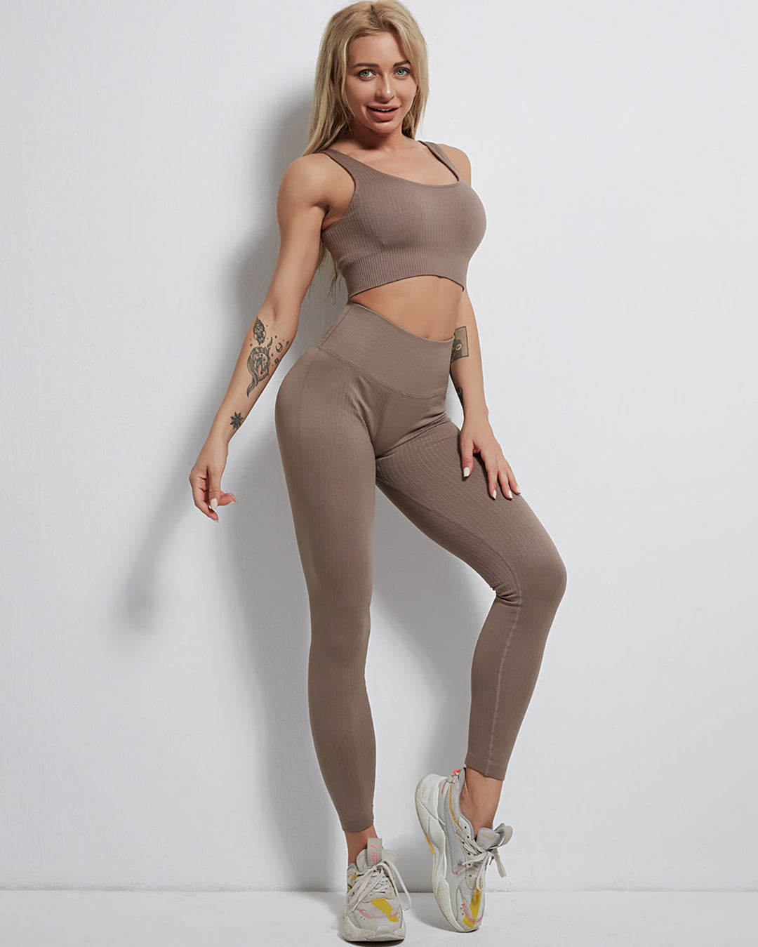 ZELLA | Ribbed Seamless Leggings