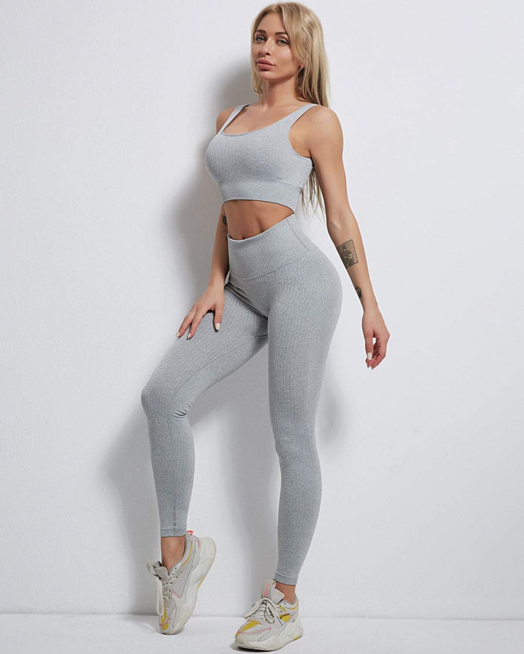 ZELLA | Ribbed Seamless Leggings