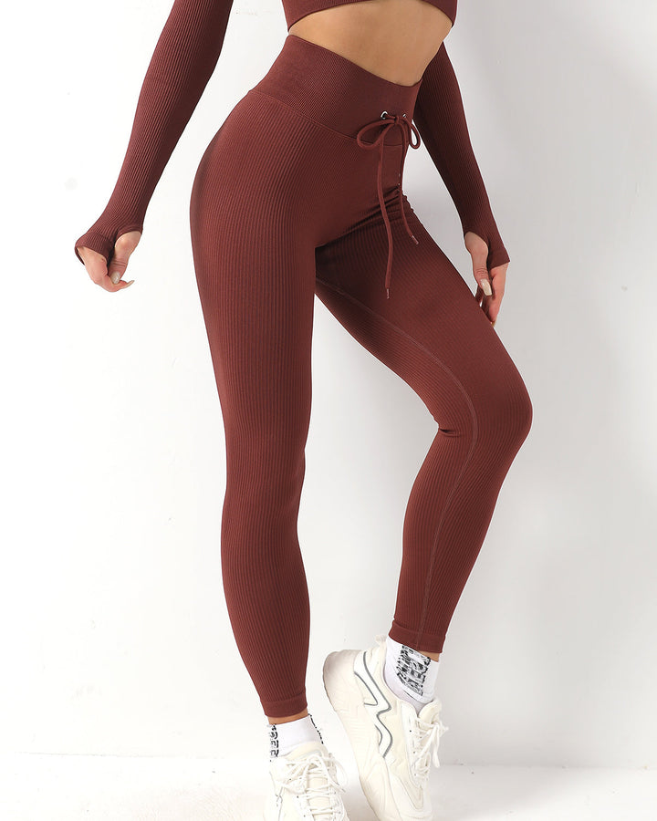 VELA | Ribbed Seamless Leggings