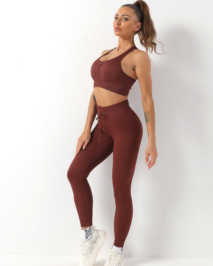 VELA | Ribbed Seamless Leggings