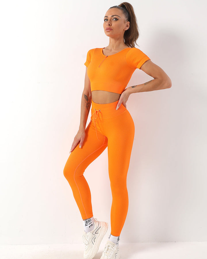VELA | Ribbed Seamless Leggings