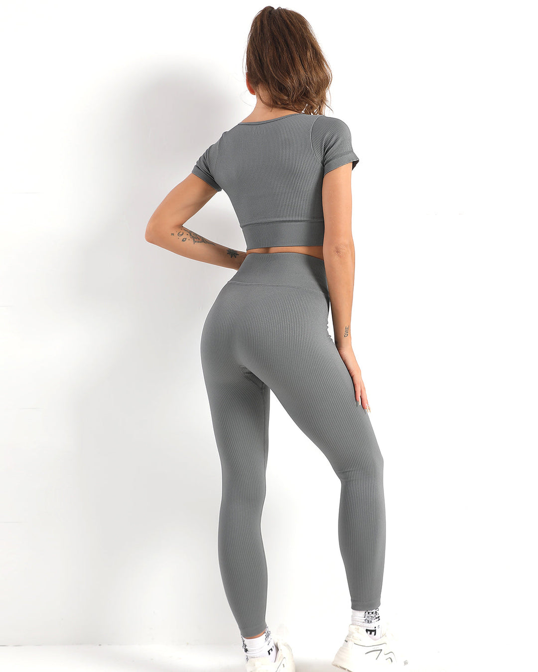 VELA | Ribbed Seamless Leggings