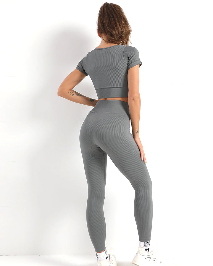 VELA | Ribbed Seamless Leggings