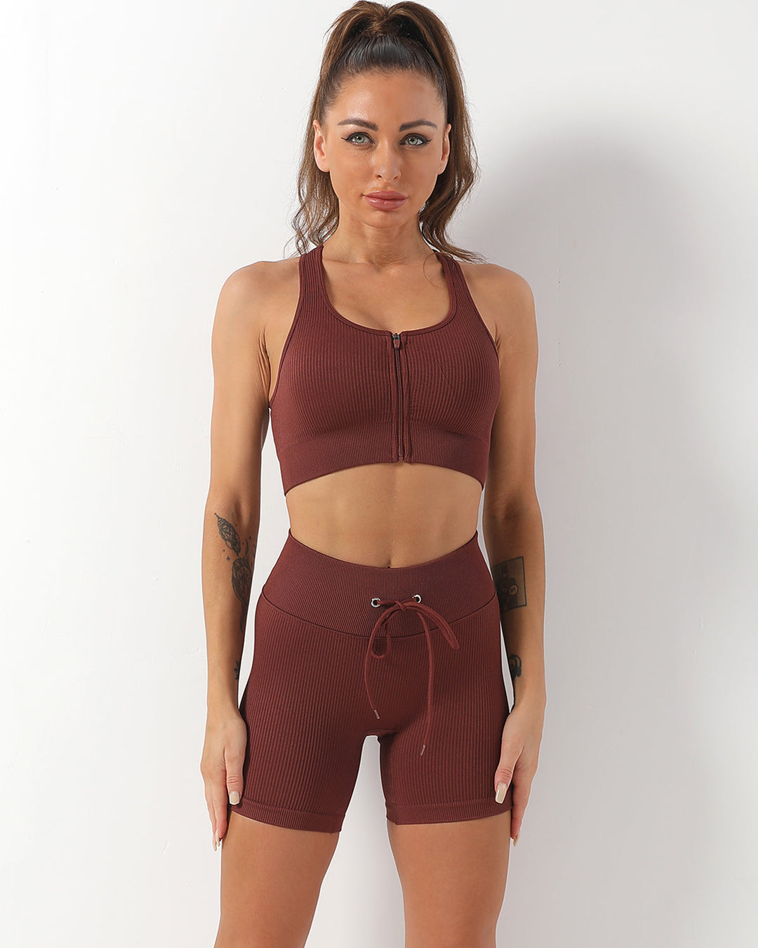 VELA | Ribbed Seamless Shorts